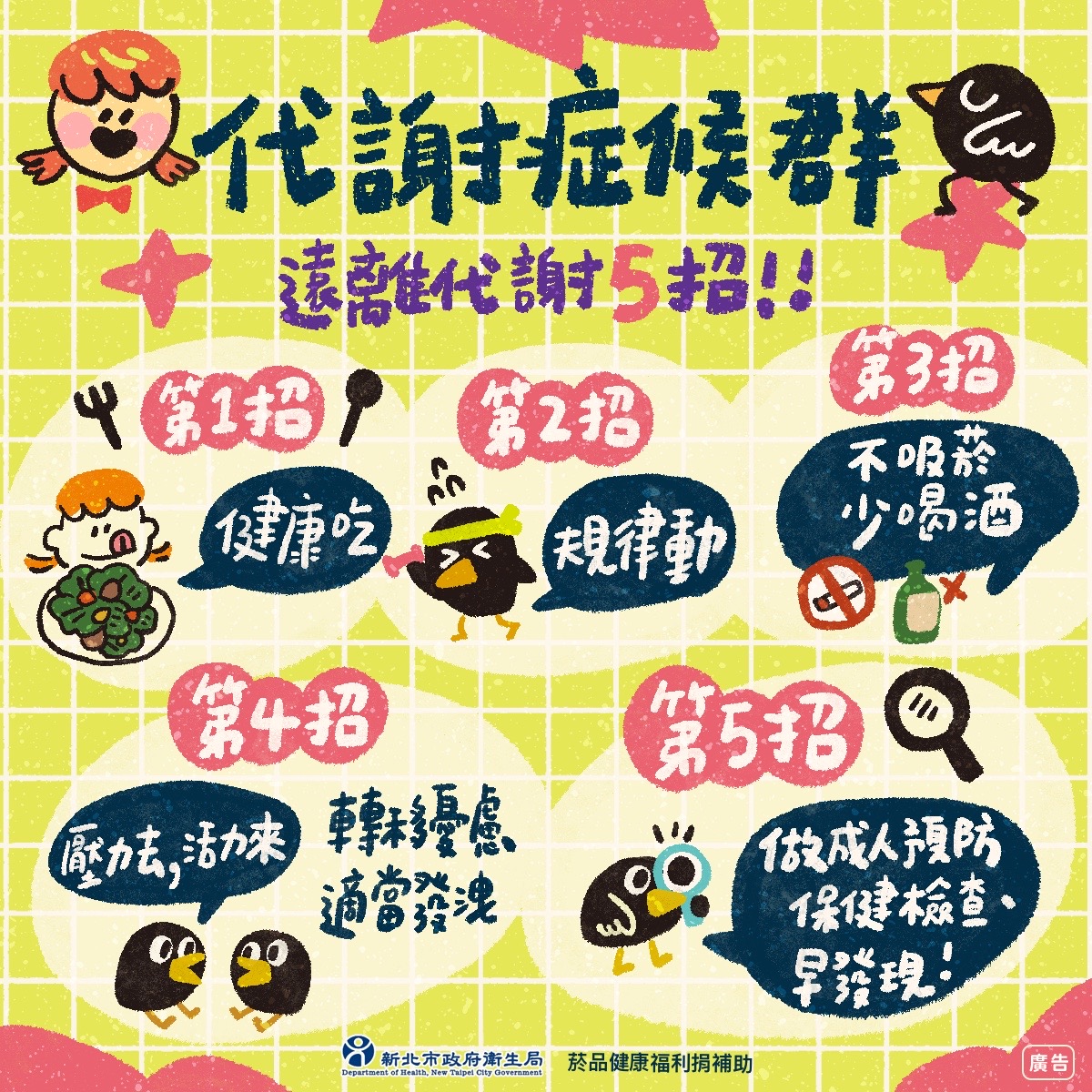 【衛生教育宣導】代謝症候群(另開視窗)